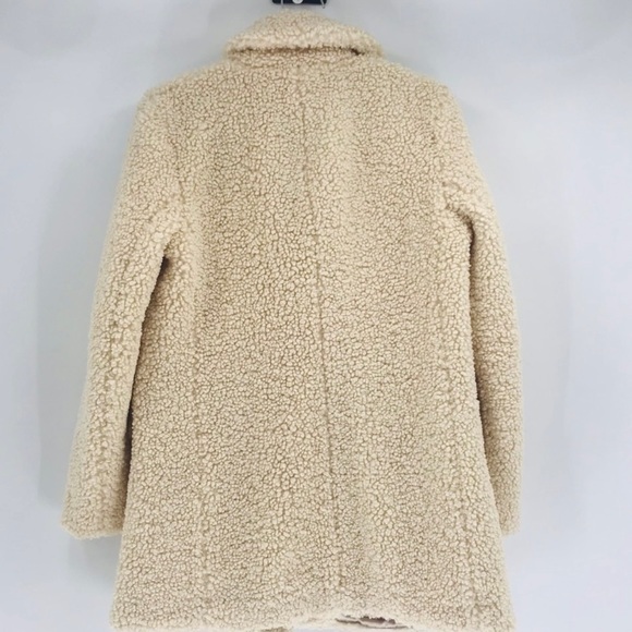 J Crew Teddy Coat XS - Picture 6 of 6